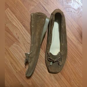 Michael Kors Sutton Suede Moccasins in Brown